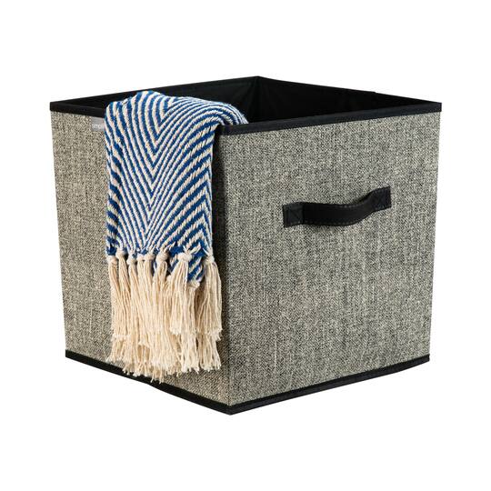 Simplify Black Collapsible Storage Cube